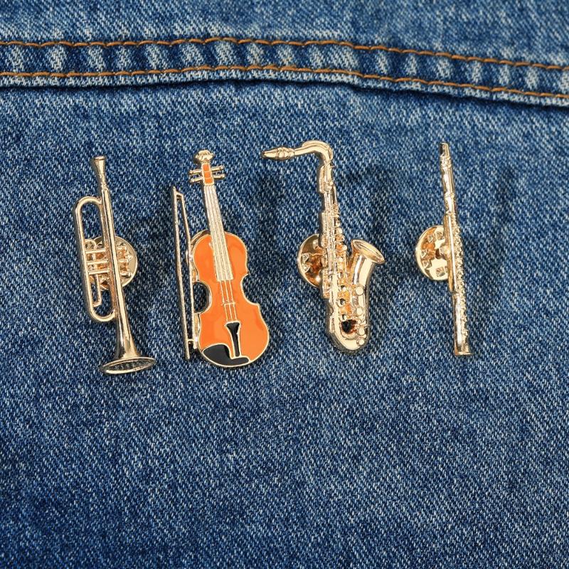Musical Instrument In Orchestra - 【Paz】1 unidad de insignia de orquesta