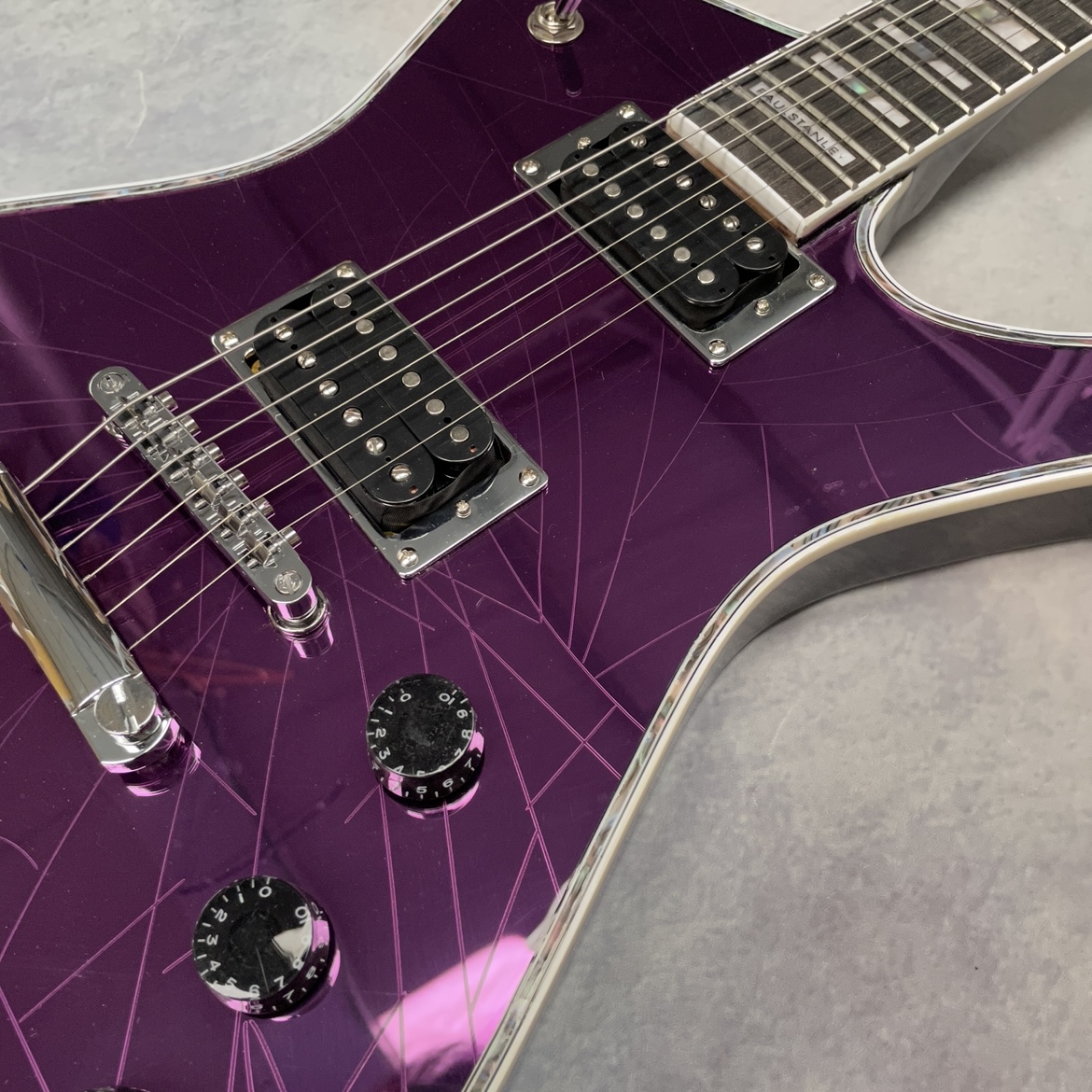 Electric Guitar Beginner - Guitarra eléctrica morada de 6 cuerdas