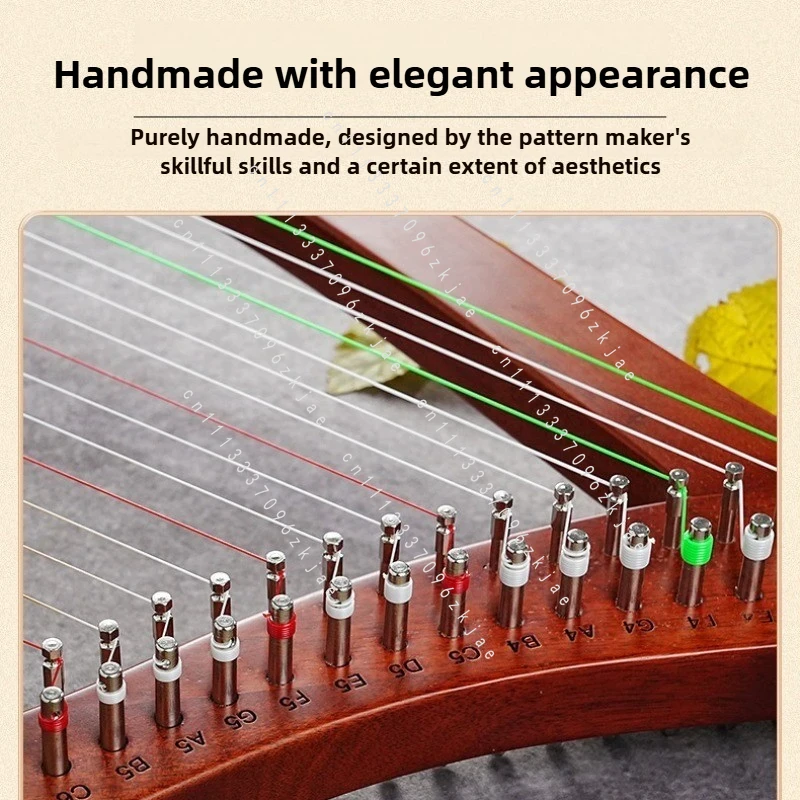 Arpa de 15 Tonos Hecha a Mano, - Musical Instrument Harp reseña y precio