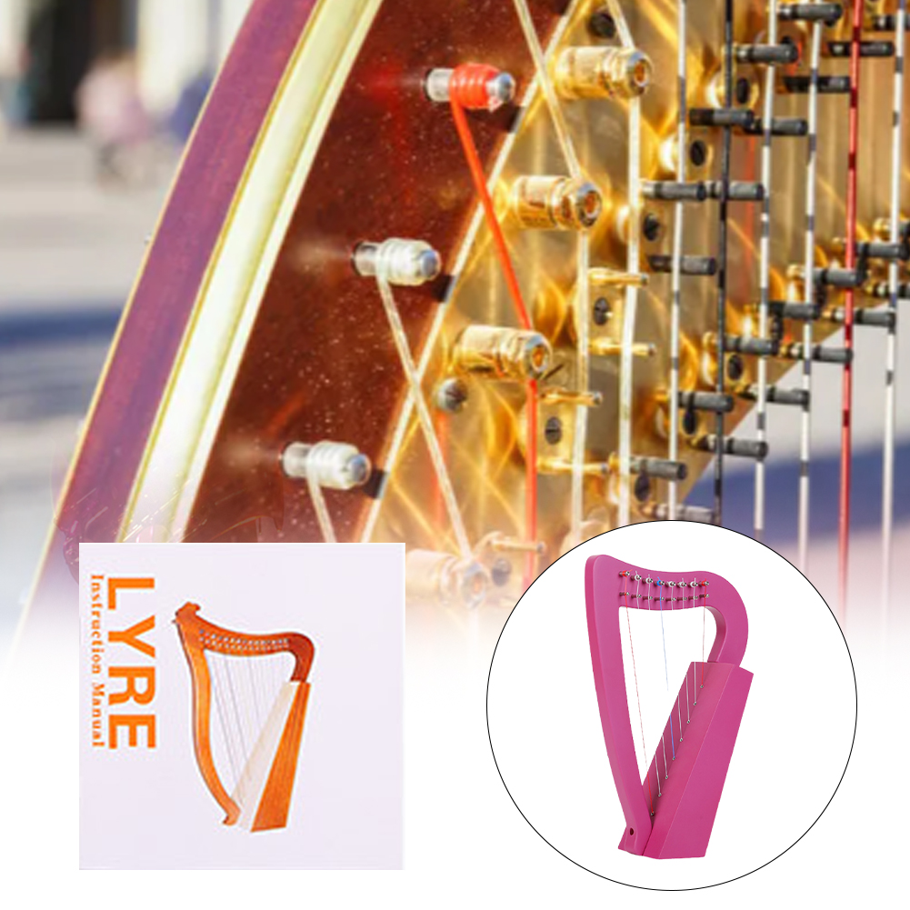 Arpa Lírica de 8 Cuerdas, Mini - Musical Instrument Harp reseña y precio