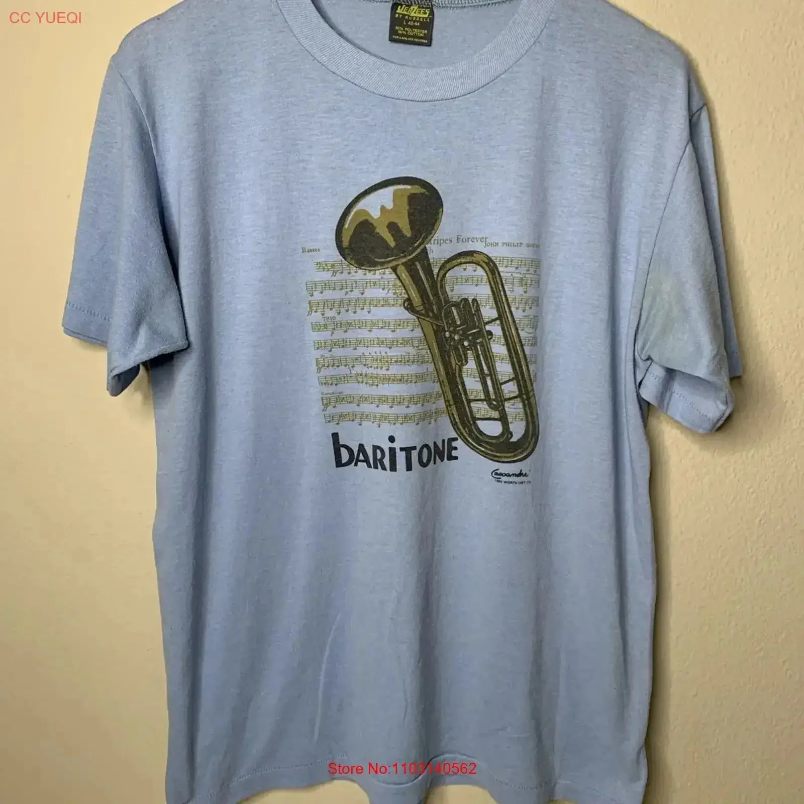 Camiseta Vintage Baritone Inst - Musical Instrument In Orchestra reseña y precio