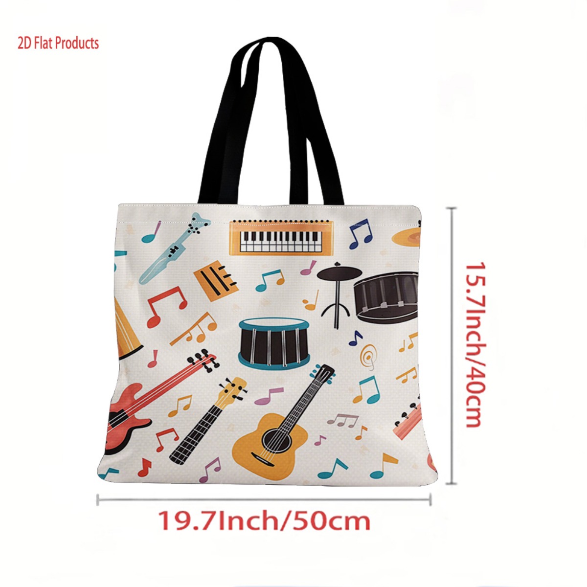 Bolsa de compras con un diseño - Musical Instrument Shop reseña y precio