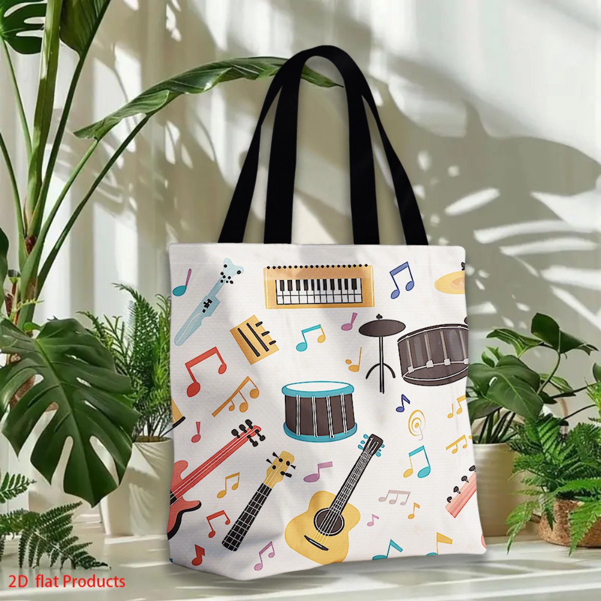 Bolsa de compras con un diseño - Musical Instrument Shop reseña y precio