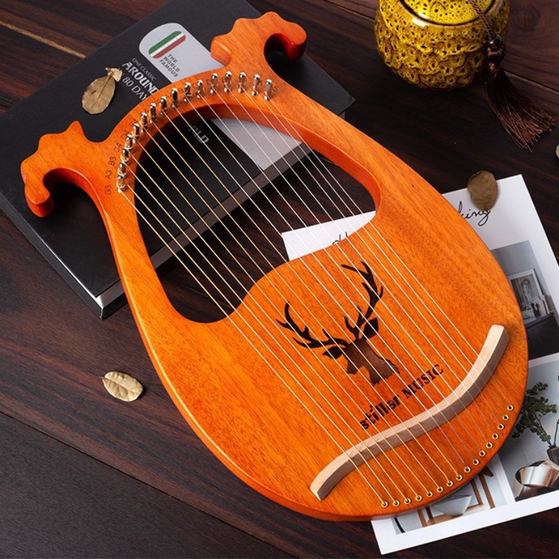 Lira de 16 tonos Antlers, lira - Musical Instrument Harp reseña y precio