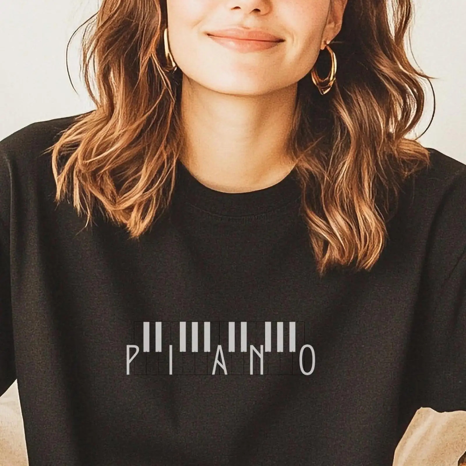 Camiseta de piano, diseño mini - Musical Instrument In Orchestra reseña y precio