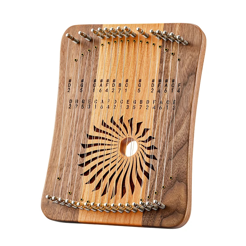 Hluru Lira de 31 cuerdas, Kaly - Musical Instrument Harp reseña y precio