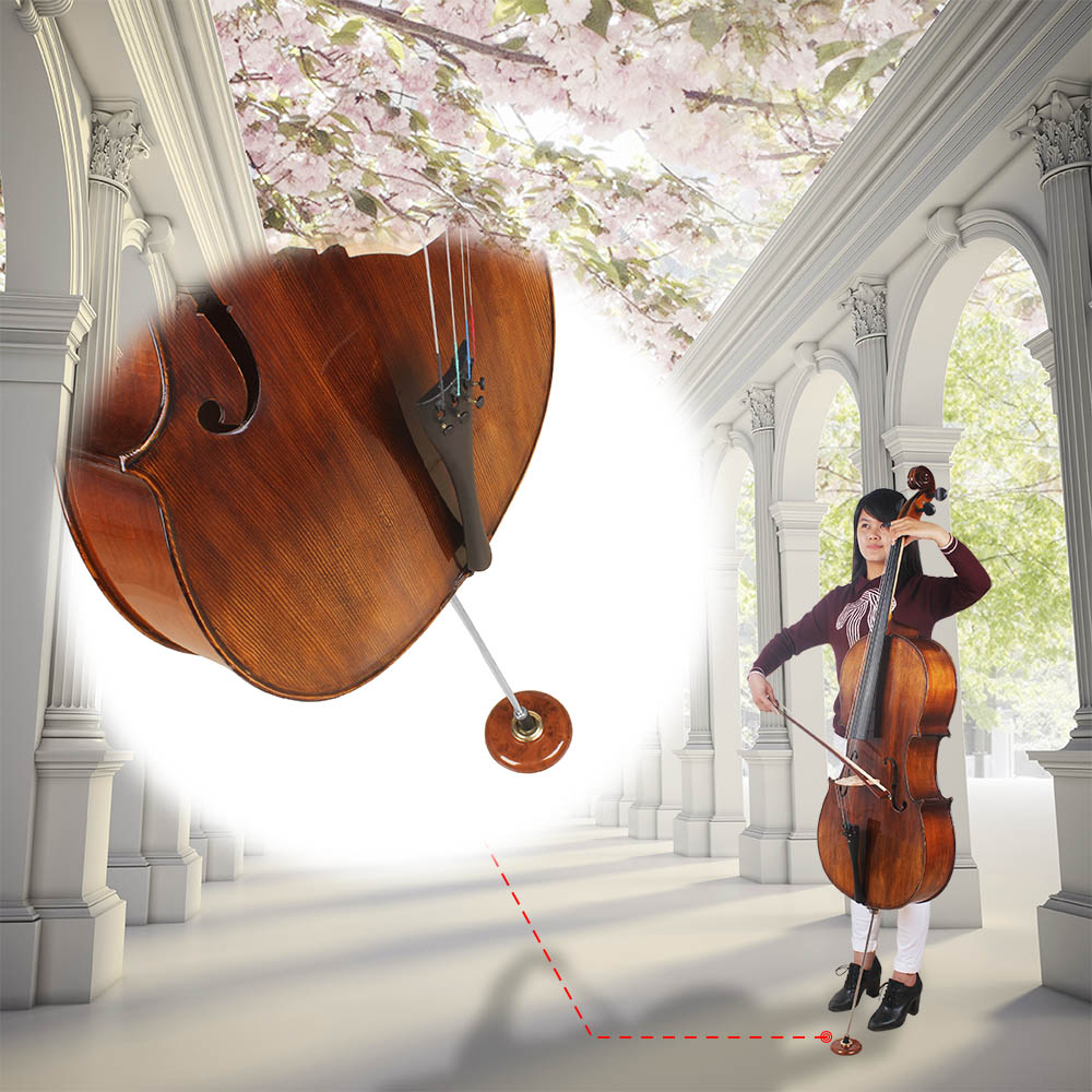 Alfombrilla antideslizante par - Musical Instrument Viol reseña y precio