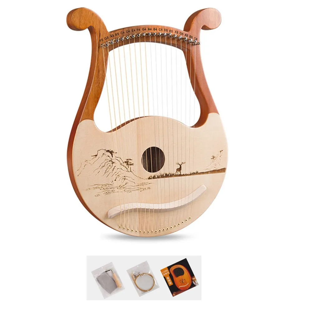 Arpa de Lira de 19 cuerdas de  - Musical Instrument Harp reseña y precio