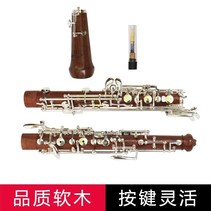 Oboe C en latón blanqueado y p - Musical Instrument In Orchestra reseña y precio